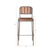 Renu Bar Stool with backrest