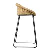 Landrine Water Hyacinth Bar Stools – 2pc Set